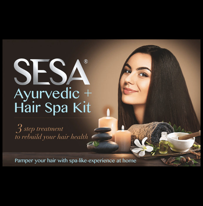 Sesa Ayurvedic Plus Hair Spa Kit - Classic Derma