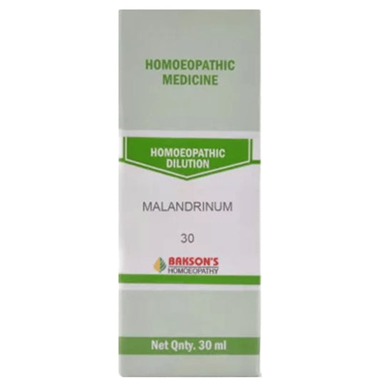 Bakson's Homeopathy Malandrinum Dilution 30 - Classic Derma