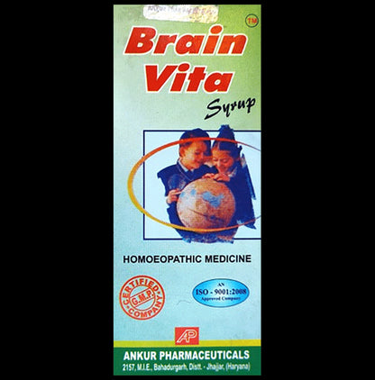 Ankur Brain Vita Syrup - Classic Derma
