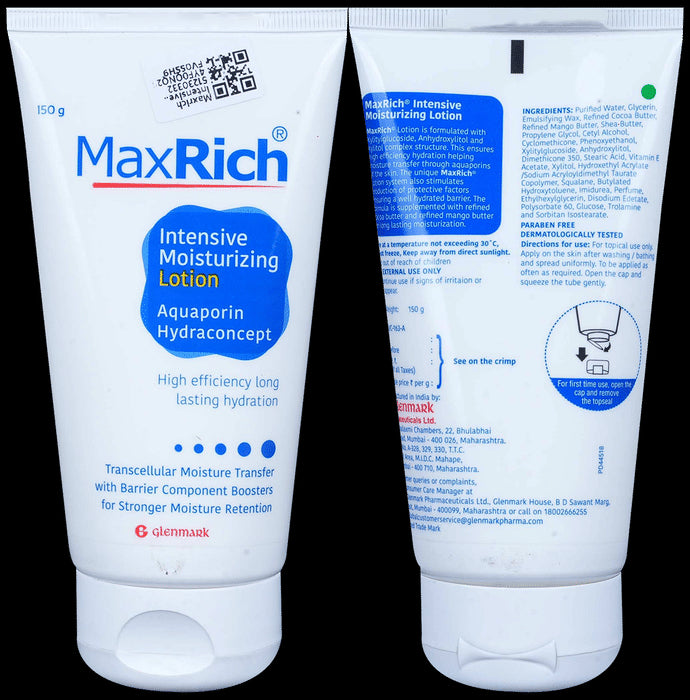Maxrich Intensive Moisturizing Lotion - Classic Derma