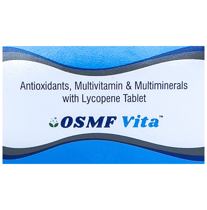 OSMF Vita with Multivitamin, Multiminerals & Lycopene | Tablet for Joint Pain, Stiffness & Swelling - Classic Derma