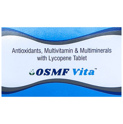 OSMF Vita with Multivitamin, Multiminerals & Lycopene | Tablet for Joint Pain, Stiffness & Swelling - Classic Derma
