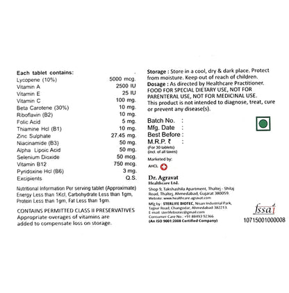 OSMF Vita with Multivitamin, Multiminerals & Lycopene | Tablet for Joint Pain, Stiffness & Swelling