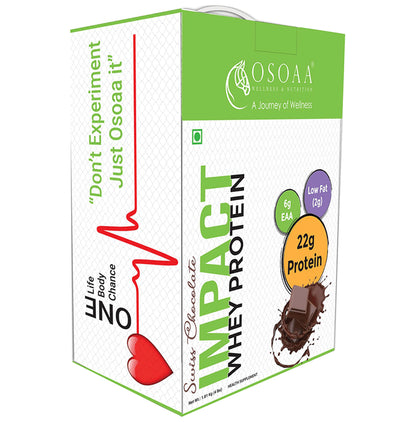 OSOAA Impact Whey Protein Swiss Chocolate - Classic Derma