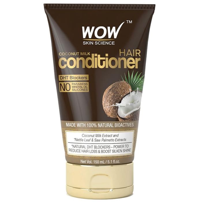 WOW Skin Science Coconut Milk Hair Conditioner - Classic Derma