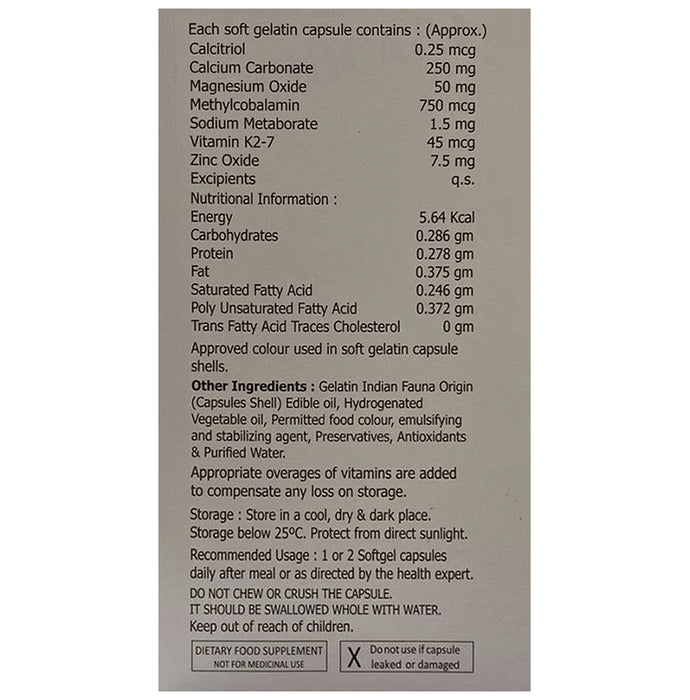 Ossocart-Plus Softgel Capsule