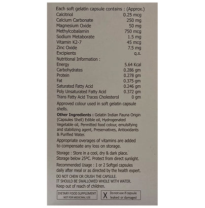 Ossocart-Plus Softgel Capsule