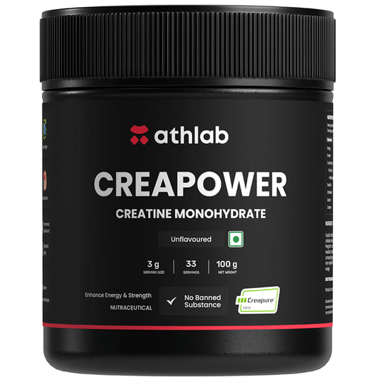 Athlab Creapower Powder Unflavored - Classic Derma