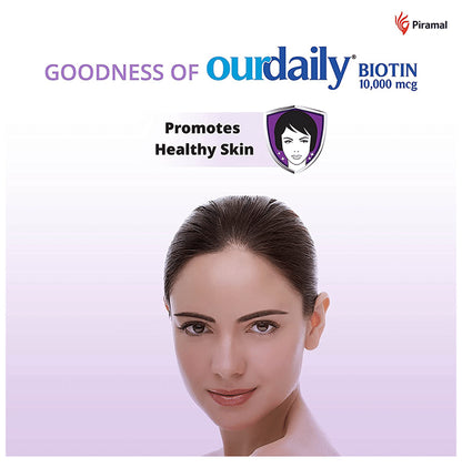 OurDaily Biotin 10000mcg for Healthy Hair, Skin & Nails | Tablet