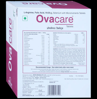 Ovacare Tablet Gluten Free