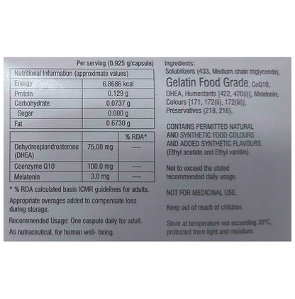 Ovares Plus Nutraceutical Soft Gelatin Capsule