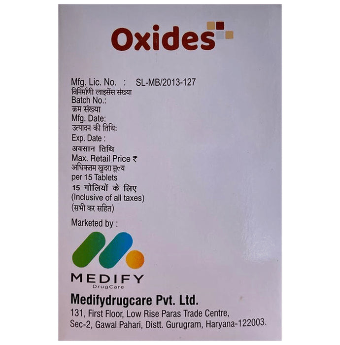 Oxides Tablet