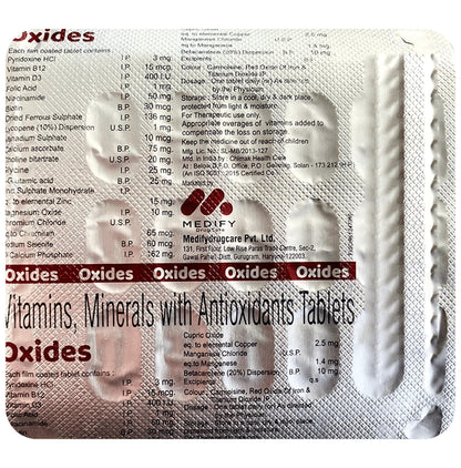 Oxides Tablet