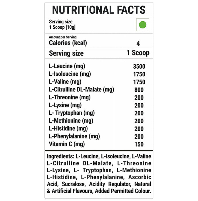 Oxin Nutrition 100% Vegan EAA Essential Amino Acid Powder Cola Crush