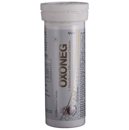 Oxoneg L Glutathione Effervescent Tablet | For Stomach Care | Flavour Orange
