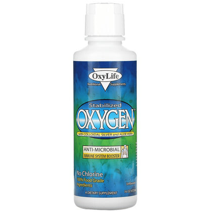 Oxy Life Stabilized Oxygen With Colloidal Silver and Aloe Vera - Classic Derma