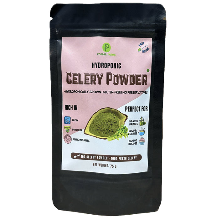 Poddar Farms Hydroponic Celery Powder - Classic Derma