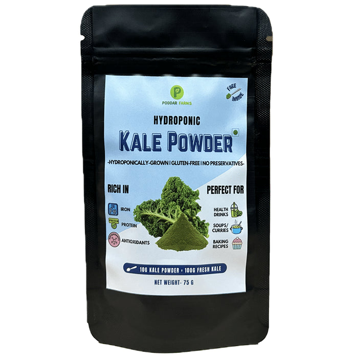 Poddar Farms Hydroponic Kale Powder - Classic Derma