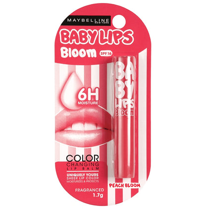 Maybelline New York Baby Lips Bloom Balm SPF 16 Peach - Classic Derma