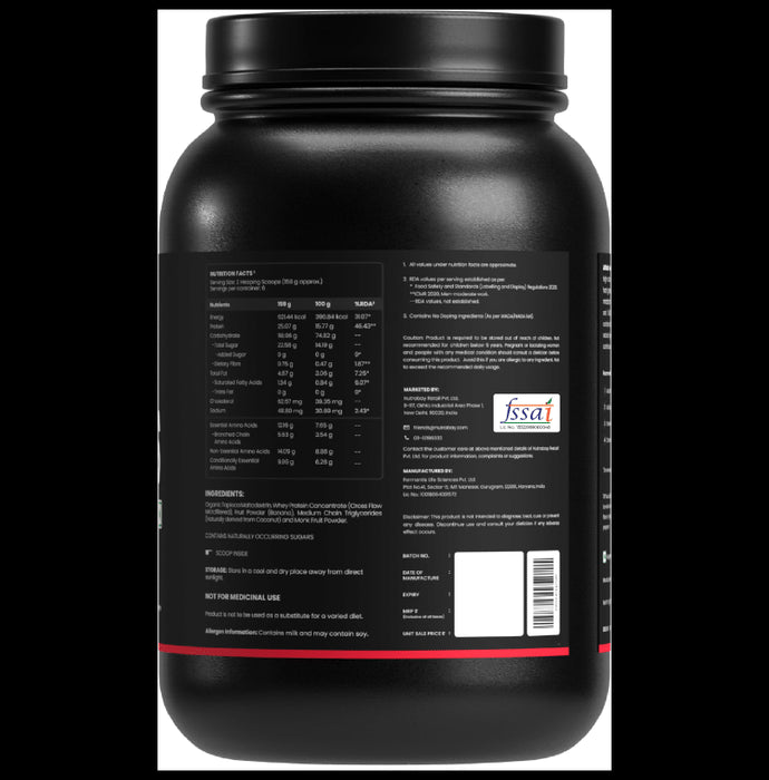 Athlab Unreal Gains Powder Banana Smoothie