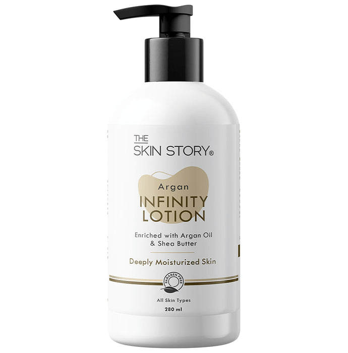 The Skin Story Argan Infinity Body Lotion With Shea Butter for Deeply Moisturized Skin - Classic Derma