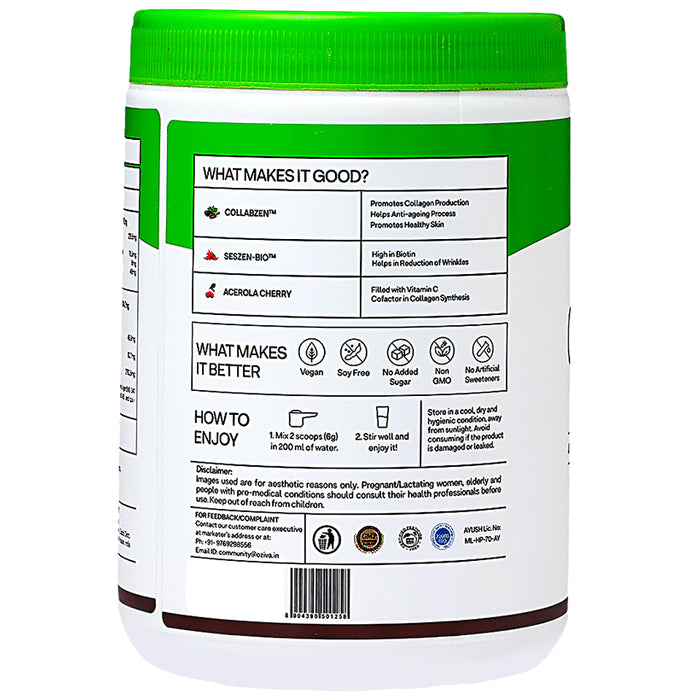 Oziva Plant-Based Collagen Builder | Nutrition Care Guava