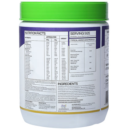 Oziva Protein & Herbs for Men | For Muscle Building, Stamina & Recovery | Chocolate