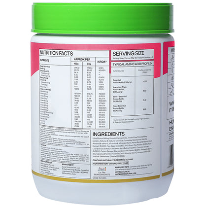 Oziva Protein & Herbs for Women Vanilla Almond