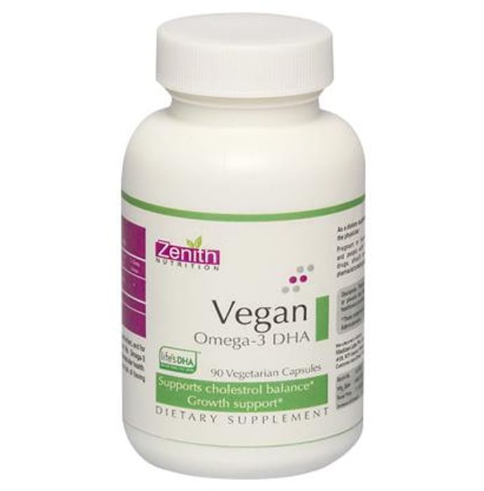 Zenith Nutrition Vegan Omega-3 Dha Capsule - Classic Derma