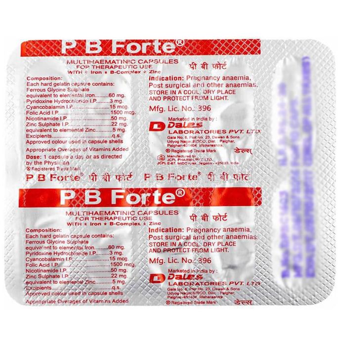 P B Forte Capsule - Classic Derma