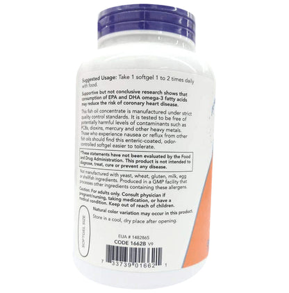 Now Foods Ultra Omega 3 Softgels