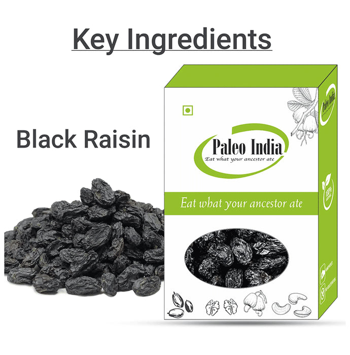 Paleo India Kali Kishmish Seedless Black Raisin (400gm Each)
