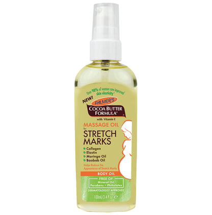 Palmer's Cocoa Butter Formula with Vitamin E Massage Oil for Stretch Marks - Classic Derma