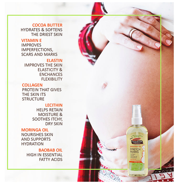 Palmer's Cocoa Butter Formula with Vitamin E Massage Oil for Stretch Marks