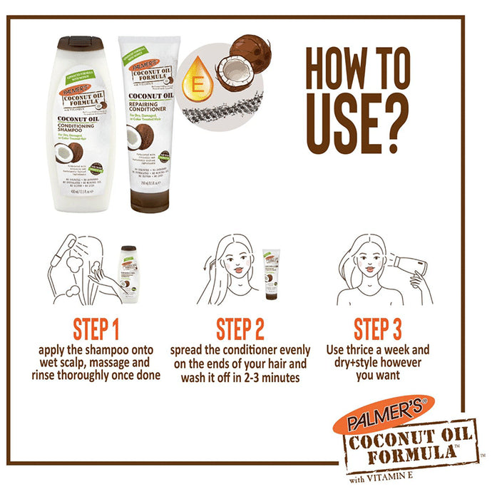 Palmer's Coconut Oil Formula with Vitamin E Coconut Oil Repairing Conditioner