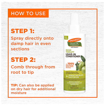 Palmer's Olive Oil Formula with Vitamin E Shine Therapy Leave-In Conditioner