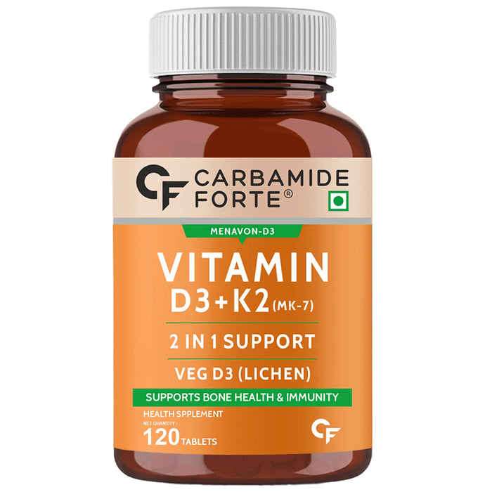Carbamide Forte Vitamin D3 + K2 Tablet - Classic Derma