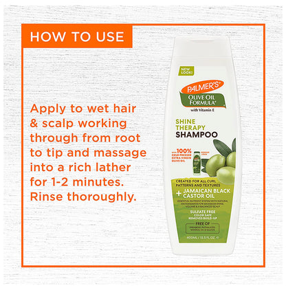 Palmer's Olive Oil Formula with Vitamin E Shine Therapy Shampoo