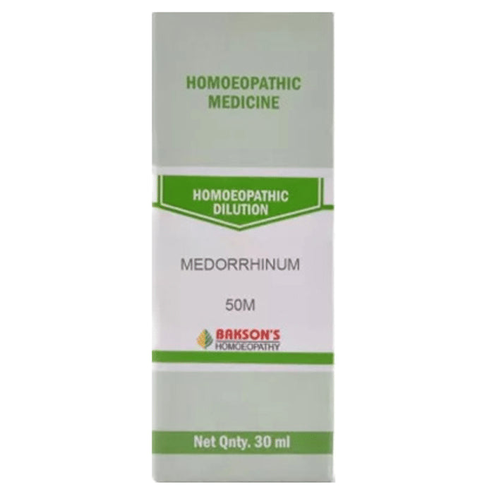 Bakson's Homeopathy Medorrhinum Dilution 50M - Classic Derma