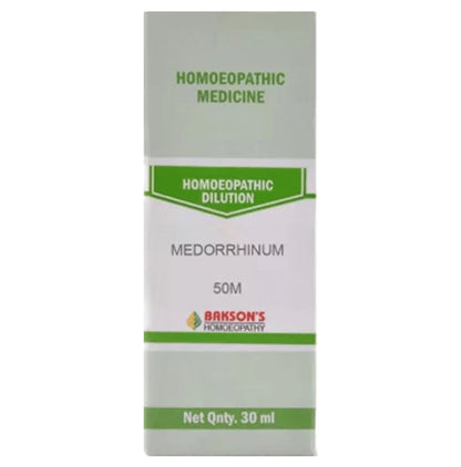 Bakson's Homeopathy Medorrhinum Dilution 50M - Classic Derma