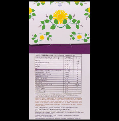 Panchamrit Anti-Stress Gummies (30 Each) Mixed Berry