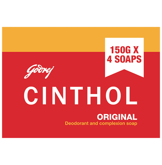 Cinthol Soap (150gm Each) Soap Original - Classic Derma