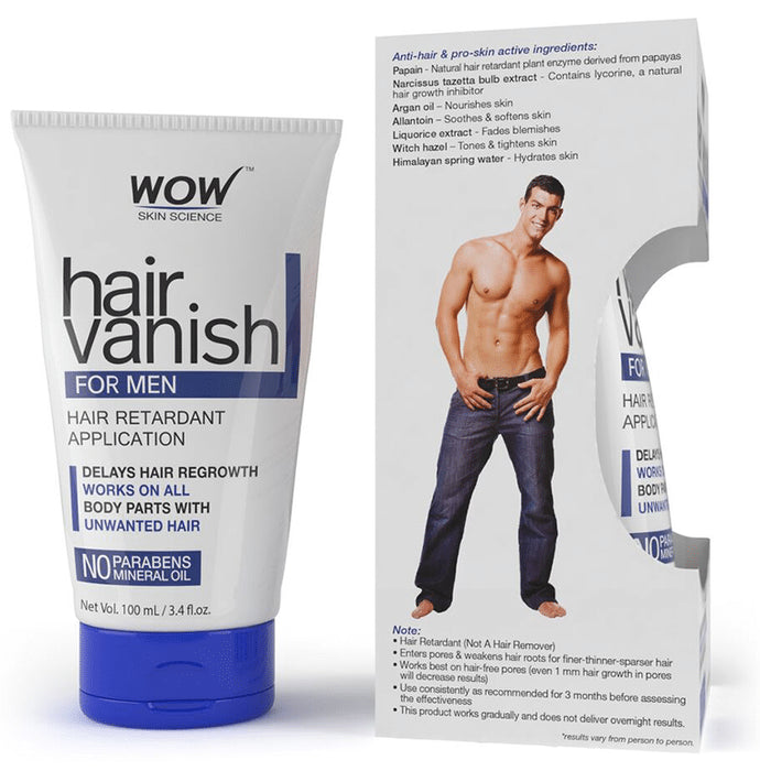 WOW Skin Science Hair Vanish for Men - Classic Derma