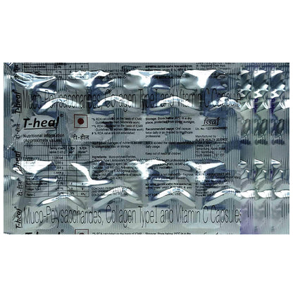 T-Heal Muco-Polysaccharide, Collagen Type I & Vitamin C Capsule | For Pain Relief
