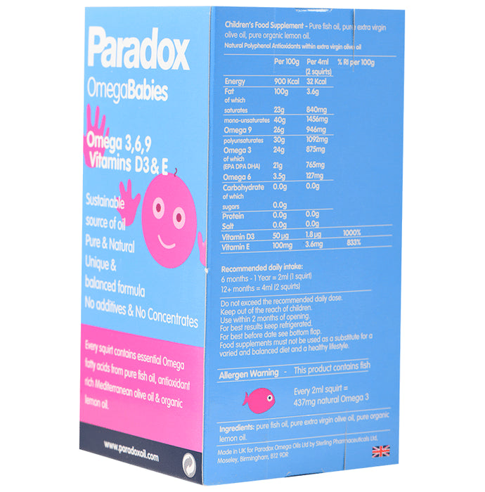 Paradox OmegaBabies Syrup 6 Months +