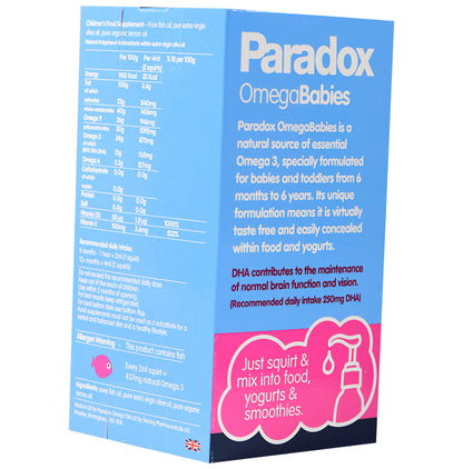 Paradox OmegaBabies Syrup 6 Months +