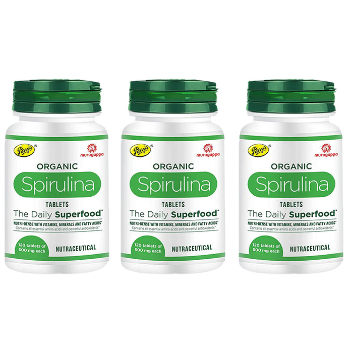 Parry's Organic Spirulina Tablet 500mg (120 Each) - Classic Derma