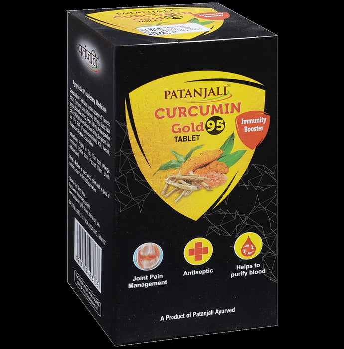 Patanjali Ayurveda Curcumin Gold 95 Immunity Booster Tablet
