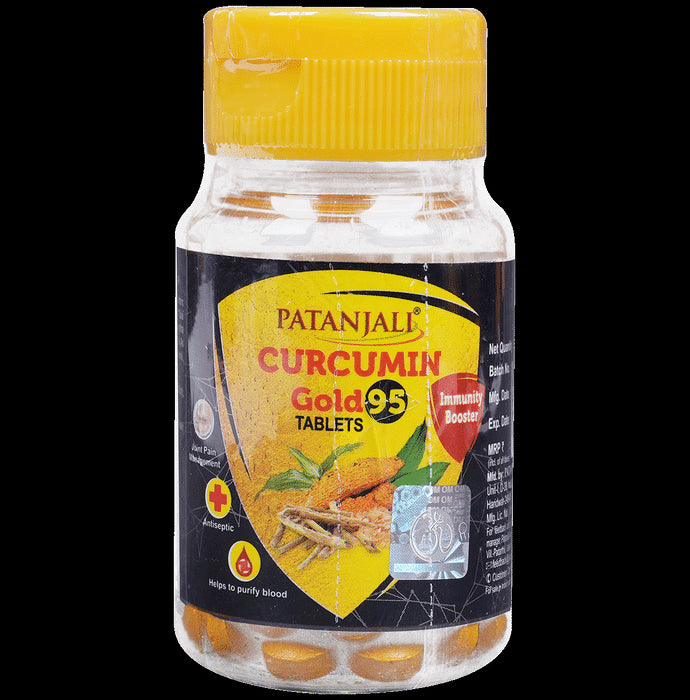 Patanjali Ayurveda Curcumin Gold 95 Immunity Booster Tablet