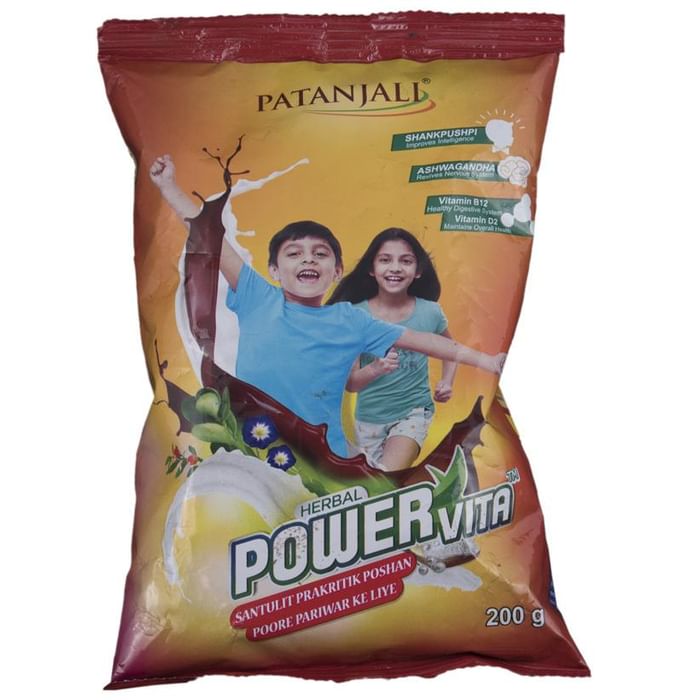 Patanjali Ayurveda Herbal Powervita Powder Refill pack - Classic Derma